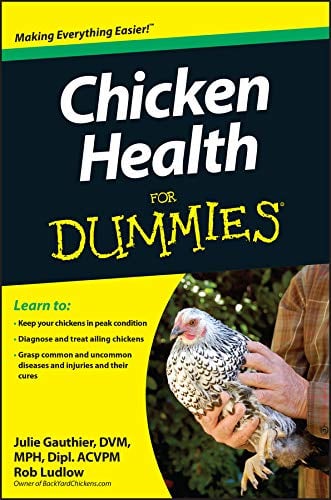 Book Cover Chicken Health For Dummies