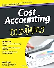 Book Cover Cost Accounting For Dummies