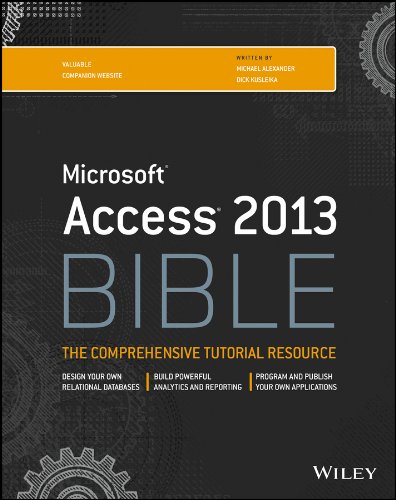 Book Cover Access 2013 Bible