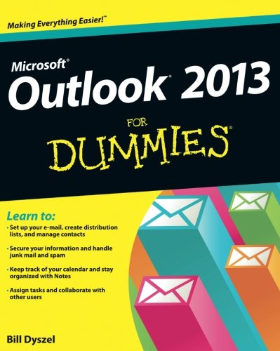 Book Cover Outlook 2013 For Dummies