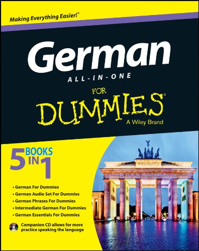 Book Cover German All-in-One For Dummies, with CD