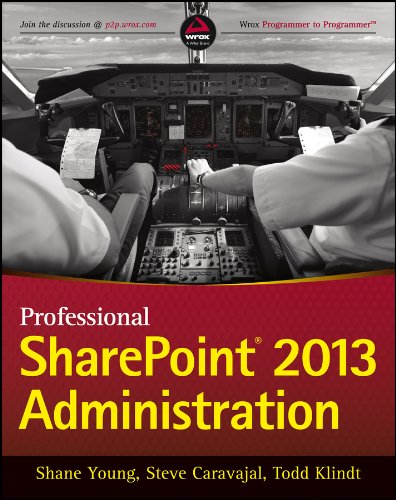 Book Cover Professional SharePoint 2013 Administration