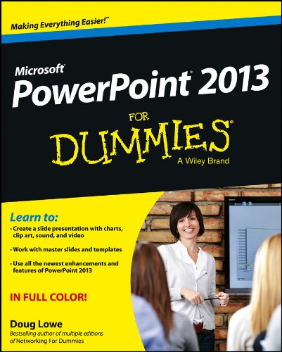 Book Cover PowerPoint 2013 For Dummies