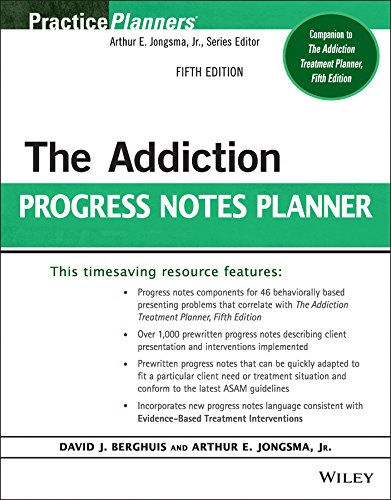 Book Cover The Addiction Progress Notes Planner (PracticePlanners)