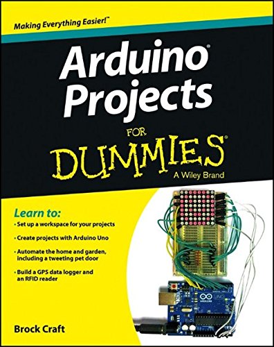 Book Cover Arduino Projects For Dummies