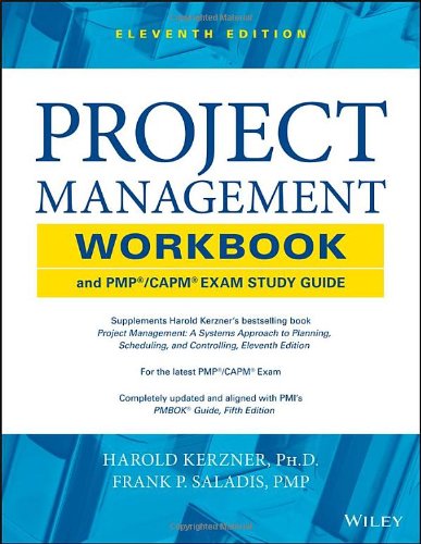 Book Cover Project Management Workbook and PMP / CAPM Exam Study Guide