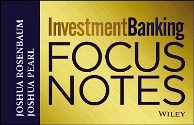 Book Cover Investment Banking Focus Notes