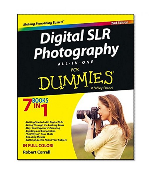 Book Cover Digital SLR Photography All-in-One For Dummies