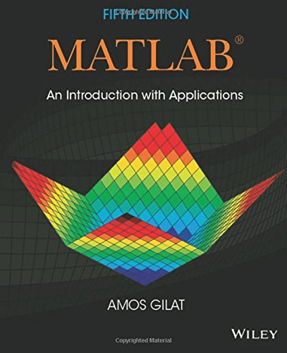 Book Cover MATLAB: An Introduction with Applications