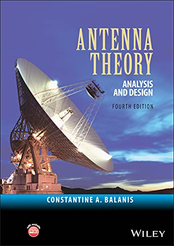 Book Cover Antenna Theory: Analysis and Design
