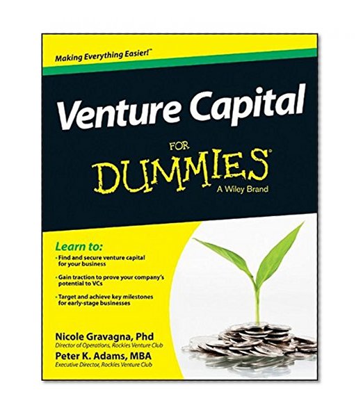 Book Cover Venture Capital For Dummies