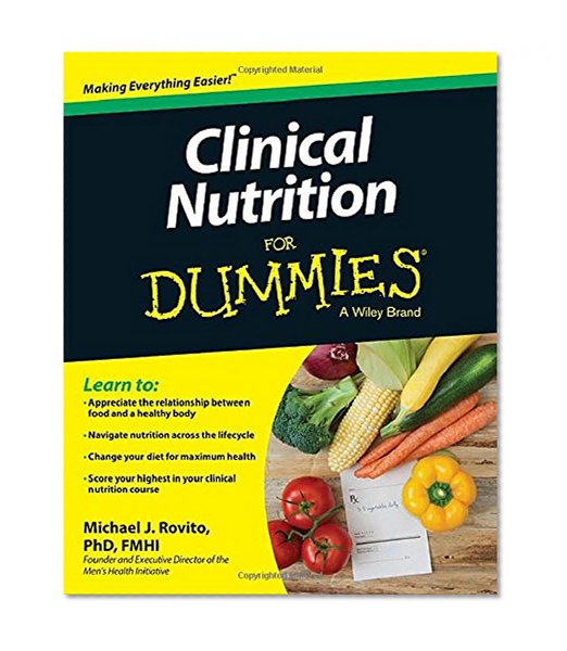 Book Cover Clinical Nutrition For Dummies
