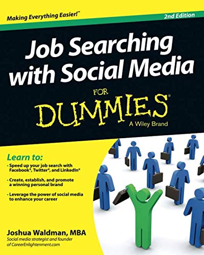 Book Cover Job Searching with Social Media For Dummies, 2nd Edition