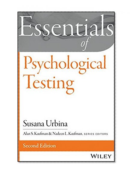 Book Cover Essentials of Psychological Testing (Essentials of Behavioral Science)
