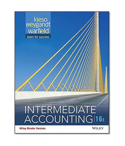 Book Cover Intermediate Accounting, Binder Ready Version
