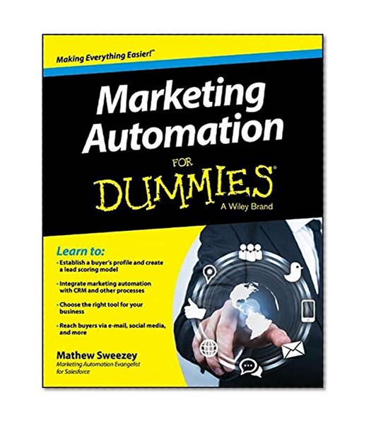 Book Cover Marketing Automation For Dummies