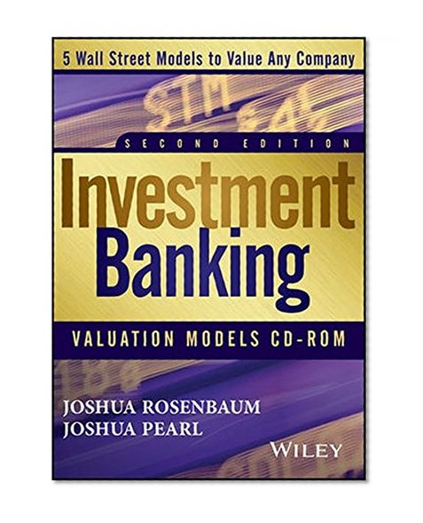 Book Cover Investment Banking Valuation Models CD