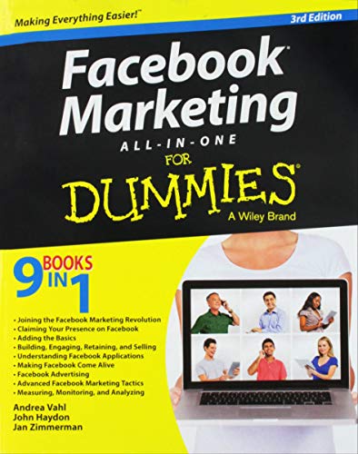 Book Cover Facebook Marketing All-in-One For Dummies