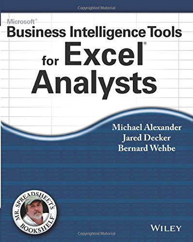 Book Cover Microsoft Business Intelligence Tools for Excel Analysts