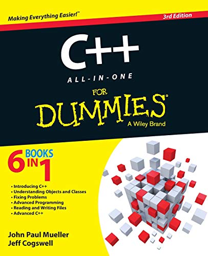 Book Cover C++ All-in-One For Dummies