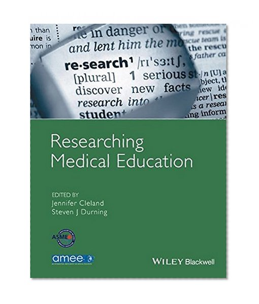 Book Cover Researching Medical Education