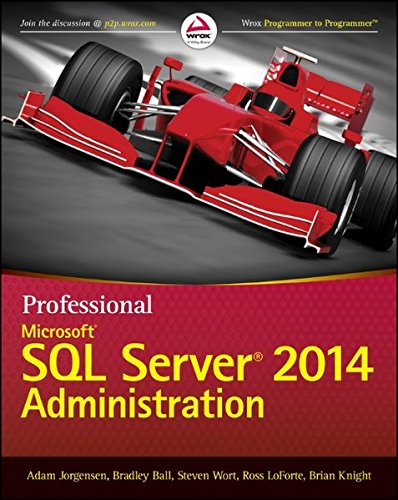 Book Cover Professional Microsoft SQL Server 2014 Administration
