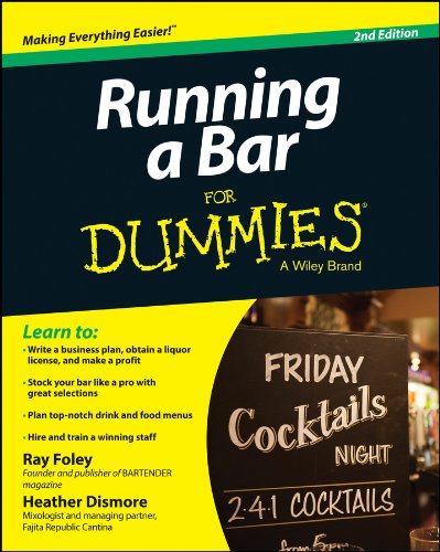 Book Cover Running a Bar For Dummies