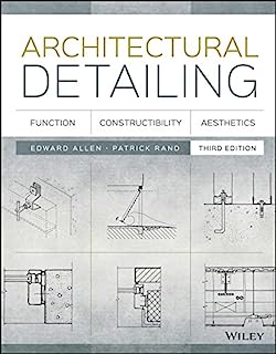 Book Cover Architectural Detailing: Function, Constructibility, Aesthetics