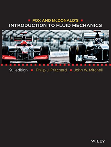 Book Cover Fox and McDonald's Introduction to Fluid Mechanics