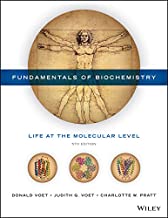 Book Cover Fundamentals of Biochemistry: Life at the Molecular Level