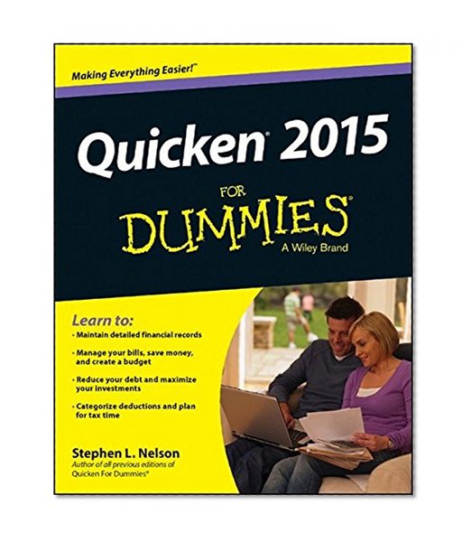 Book Cover Quicken 2015 For Dummies (Quicken for Dummies)