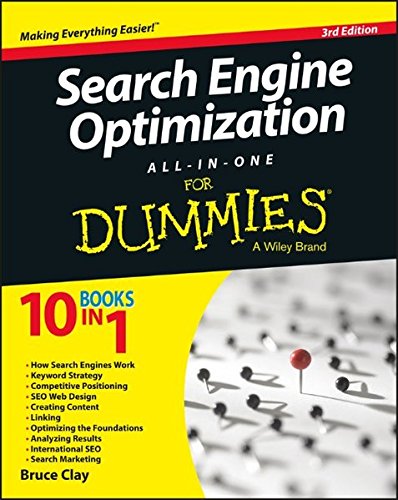 Book Cover Search Engine Optimization All-in-One For Dummies