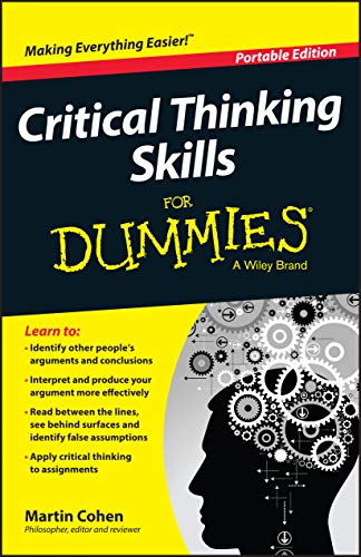 Book Cover Critical Thinking Skills For Dummies