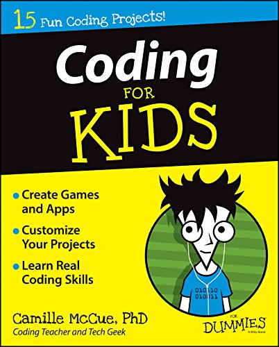 Book Cover Coding For Kids For Dummies