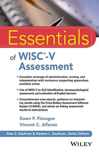 Book Cover Essentials of WISC-V Assessment (Essentials of Psychological Assessment)