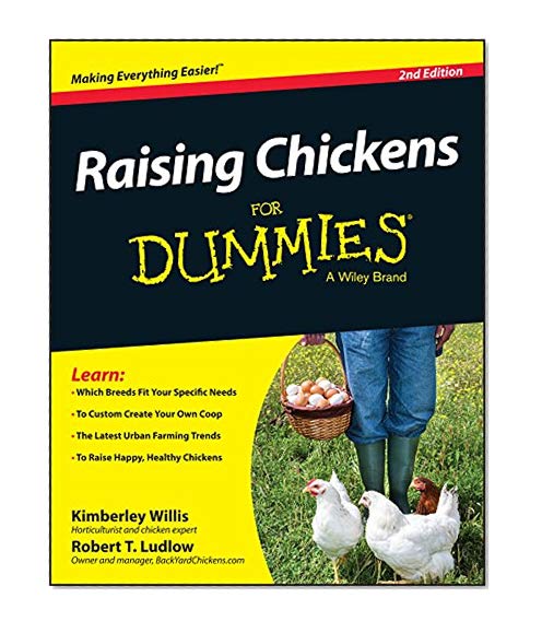 Book Cover Raising Chickens For Dummies