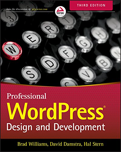Book Cover Professional WordPress: Design and Development