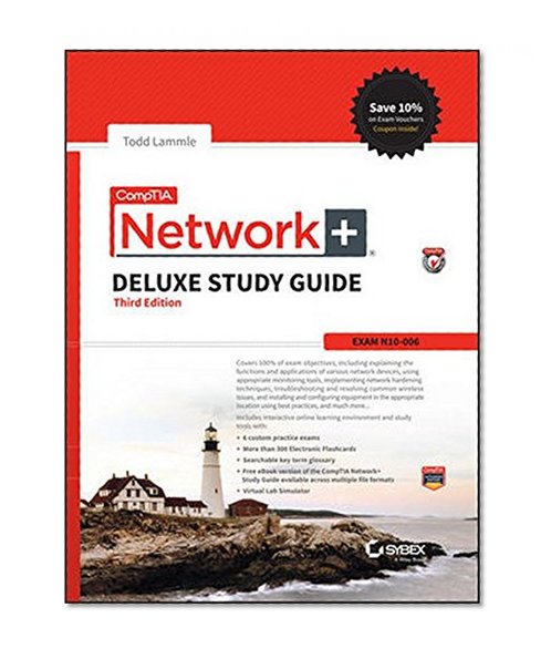 Book Cover CompTIA Network+ Deluxe Study Guide: Exam N10-006