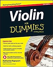 Book Cover Violin For Dummies, Book + Online Video & Audio Instruction