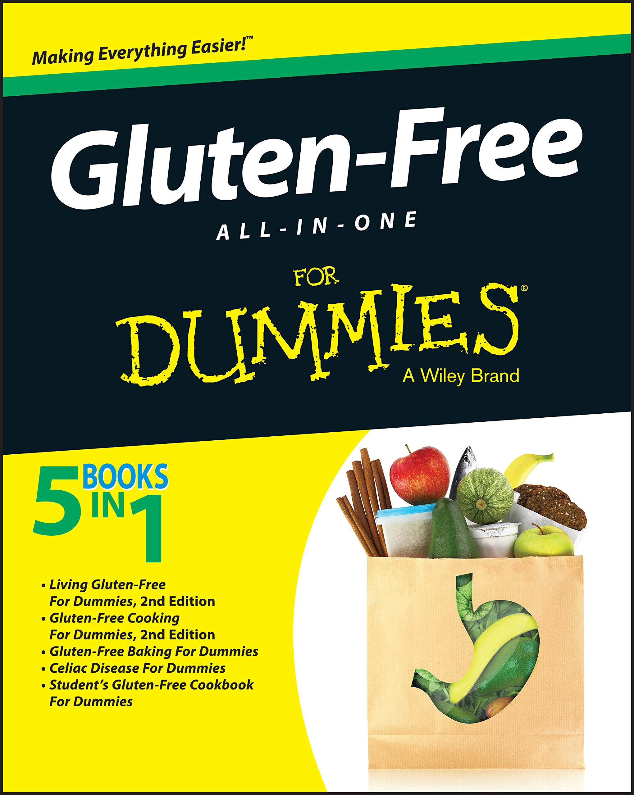 Book Cover Gluten-Free All-in-One For Dummies