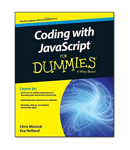 Book Cover Coding with JavaScript For Dummies