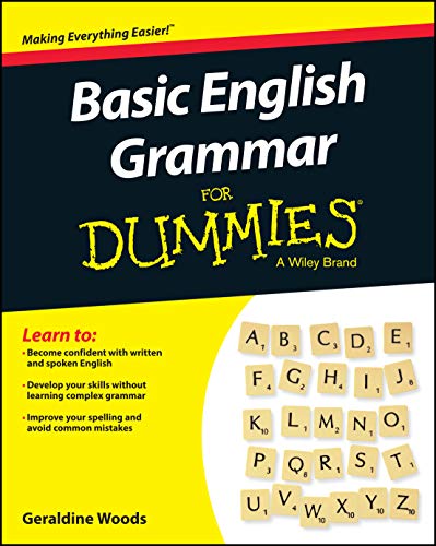 Book Cover Basic English Grammar For Dummies - US (For Dummies (Language & Literature))