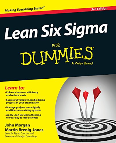 Book Cover Lean Six Sigma For Dummies