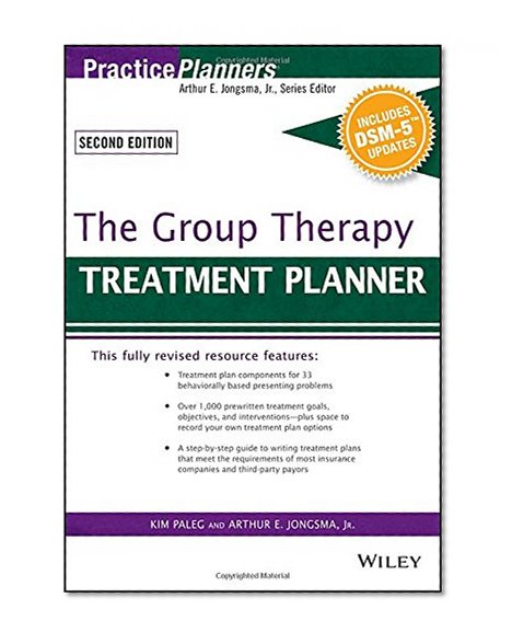 Book Cover The Group Therapy Treatment Planner, with DSM-5 Updates (PracticePlanners)