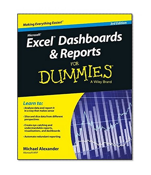 Book Cover Excel Dashboards and Reports for Dummies