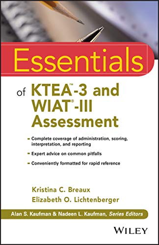 Book Cover Essentials of KTEA-3 and WIAT-III Assessment (Essentials of Psychological Assessment)