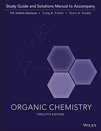 Book Cover Organic Chemistry, Study Guide & Student Solutions Manual