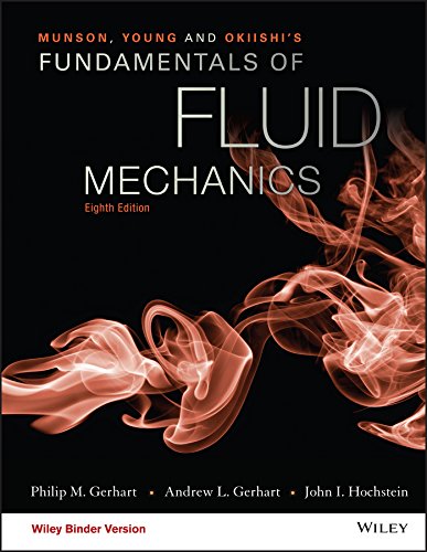Book Cover Munson, Young and Okiishi's Fundamentals of Fluid Mechanics