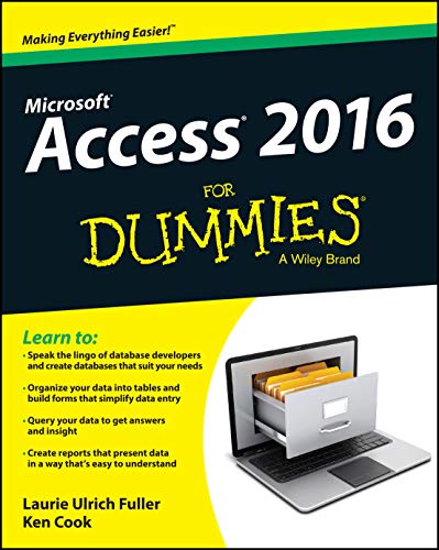 Book Cover Access 2016 For Dummies