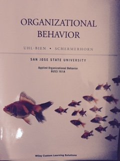 Organizational Behavior SJSU Edition